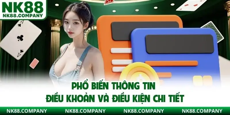 Phổ biến thông tin điều khoản và điều kiện chi tiết